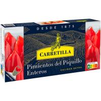 Pimiento piquillo entero CARRETILLA, lata 150 g