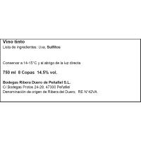 Vi negre Criança R. del Duero PROTOS, ampolla 75 cl