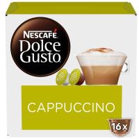 Café Cappuccino NESCAFÉ DOLCE GUSTO, caja 16 cápsulas
