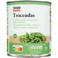 Judía fina EROSKI BASIC, lata 420 g