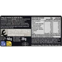 Filets d`anxova MSC en oli d`oliva Eroski SELEQTIA, llauna 29 g