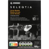 Arroz bomba EROSKI SELEQTIA, caja 500 g Arroz bomba EROSKI SELEQTIA, caja 500 g