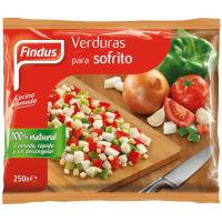 Verduras para sofrito FINDUS, bolsa 250 g Verduras para sofrito FINDUS, bolsa 250 g