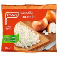 Cebolla troceada FINDUS, bolsa 250 g Cebolla troceada FINDUS, bolsa 250 g