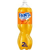 Refresc de taronja FANTA Zero, ampolla 2 litres Refresc de taronja FANTA Zero, ampolla 2 litres