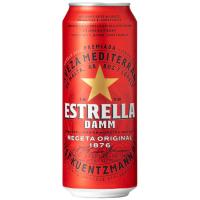 Cerveza ESTRELLA DAMM Estrella, lata 50 cl Cerveza ESTRELLA DAMM Estrella, lata 50 cl