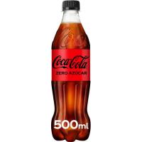 Refresc de cola COCA-COLA ZERO, botellín 50 cl Refresc de cola COCA-COLA ZERO, botellín 50 cl