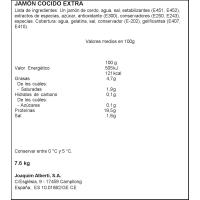 Pernil cuit extra LA SELVA, al tall, compra mínima 100 g