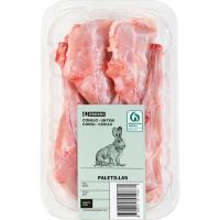 Paletillas de conejo EROSKI, bandeja aprox. 440 g Paletillas de conejo EROSKI, bandeja aprox. 440 g