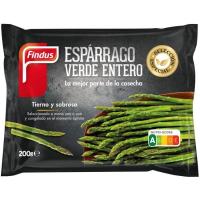 Espárrago verde entero FINDUS, bolsa 200 g Espárrago verde entero FINDUS, bolsa 200 g