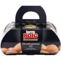 Ou fresc XL cistella ROIG, 1/2 dotzena