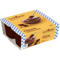 Crema de chocolate LA FAGEDA, pack 4x125 g Crema de chocolate LA FAGEDA, pack 4x125 g