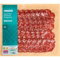 Salchichón ibérico extra EROSKI, sobre 100 g