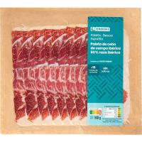 Paleta cebo campo ibérica 50% raza ibérica EROSKI, sobre 100 g
