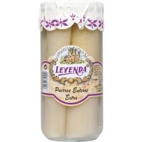 Puerro al natural LEYENDA, frasco 400 g 