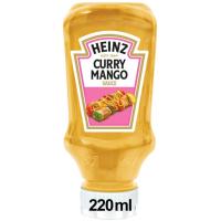 Salsa de curri-mango HEINZ, boca avall 220 g Salsa de curri-mango HEINZ, boca avall 220 g