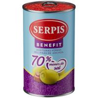 Aceitunas SERPIS BENEFIT, lata 130 g Aceitunas SERPIS BENEFIT, lata 130 g