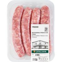 Butifarra fresca de cerdo EROSKI, bandeja 400 g Butifarra fresca de cerdo EROSKI, bandeja 400 g