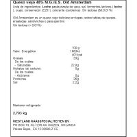 Queso Gouda viejo OLD AMSTER, al corte, compra mínima 250 g