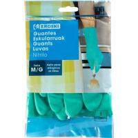 Guante de nitrilo talla grande EROSKI, paquete 1 par
