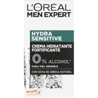 Hidratante piel sensible L`OREAL Men Expert, dosificador 50 ml Hidratante piel sensible L`OREAL Men Expert, dosificador 50 ml