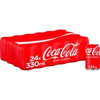 Refresc de cola COCA COLA, pack 24x33 cl Refresc de cola COCA COLA, pack 24x33 cl