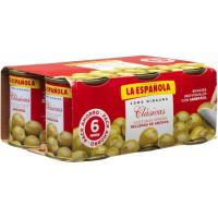 Olives farcides d`anxova LA ESPAÑOLA, pack 6x50 g Olives farcides d`anxova LA ESPAÑOLA, pack 6x50 g