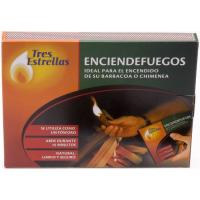 Encén focs TRES ESTRELLAS, pack 1 ud