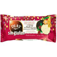 Tortetes de blat de moro amb xocolata negra D. RADISSON, paquet 125 g Tortetes de blat de moro amb xocolata negra D. RADISSON, paquet 125 g