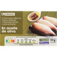 Chipirón en aceite de oliva EROSKI, lata 106 g Chipirón en aceite de oliva EROSKI, lata 106 g