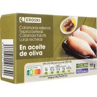 Chipirón en aceite de oliva EROSKI, lata 106 g