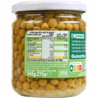 Pèsol molt fi EROSKI, flascó 215 g