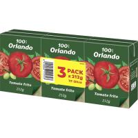 Tomate frito en aceite de oliva ORLANDO, pack 3x210 g Tomate frito en aceite de oliva ORLANDO, pack 3x210 g