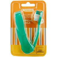 Cepillo dental plegable EROSKI, pack 1 unid Cepillo dental plegable EROSKI, pack 1 unid