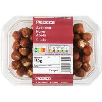 Avellanas crudas EROSKI, tarrina 150 g