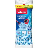 Recambio de fregona microfibras-algodón VILEDA, pack 1 ud Recambio de fregona microfibras-algodón VILEDA, pack 1 ud