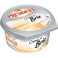 Crema de queso Brie PRESIDENT, tarrina 125 g