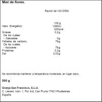 Mel GRANJA SAN FRANCISCO, dosificador 500 g