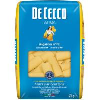 Pasta Rigatoni Nº 24 DE CECCO, paquete 500 g Pasta Rigatoni Nº 24 DE CECCO, paquete 500 g
