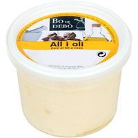 Salsa de alli oli BO DE DEBO, tarrina 190 g