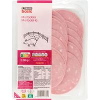 Mortadel·la EROSKI basic, sobre 250 g