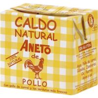 Brou natural de pollastre ANETO, brik 500 ml