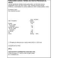 Queso tierno CADI, cuña 200 g