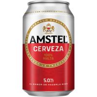 Cerveza AMSTEL, lata 33 cl Cerveza AMSTEL, lata 33 cl