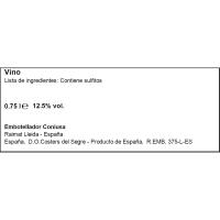 Vino blanco D.O. Costers del Segre RAIMAT CASAL, botella 75 cl