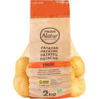 Patata per a fregir EROSKI NATUR, malla 2 kg