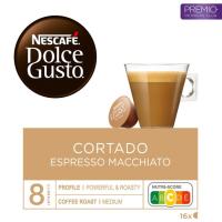 Café Cortado NESCAFÉ DOLCE GUSTO, caja 16 cápsulas Café Cortado NESCAFÉ DOLCE GUSTO, caja 16 cápsulas