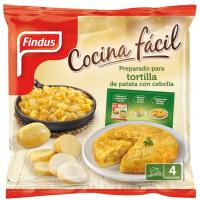 Patata-cebolla pochada FINDUS, bolsa 550 g Patata-cebolla pochada FINDUS, bolsa 550 g