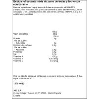 Lactozumo zero sabor Caribe DON SIMON, pack 6x200 ml