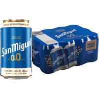 Cerveza 0,0 Radler SAN MIGUEL, lata 33 cl Cerveza 0,0 Radler SAN MIGUEL, lata 33 cl